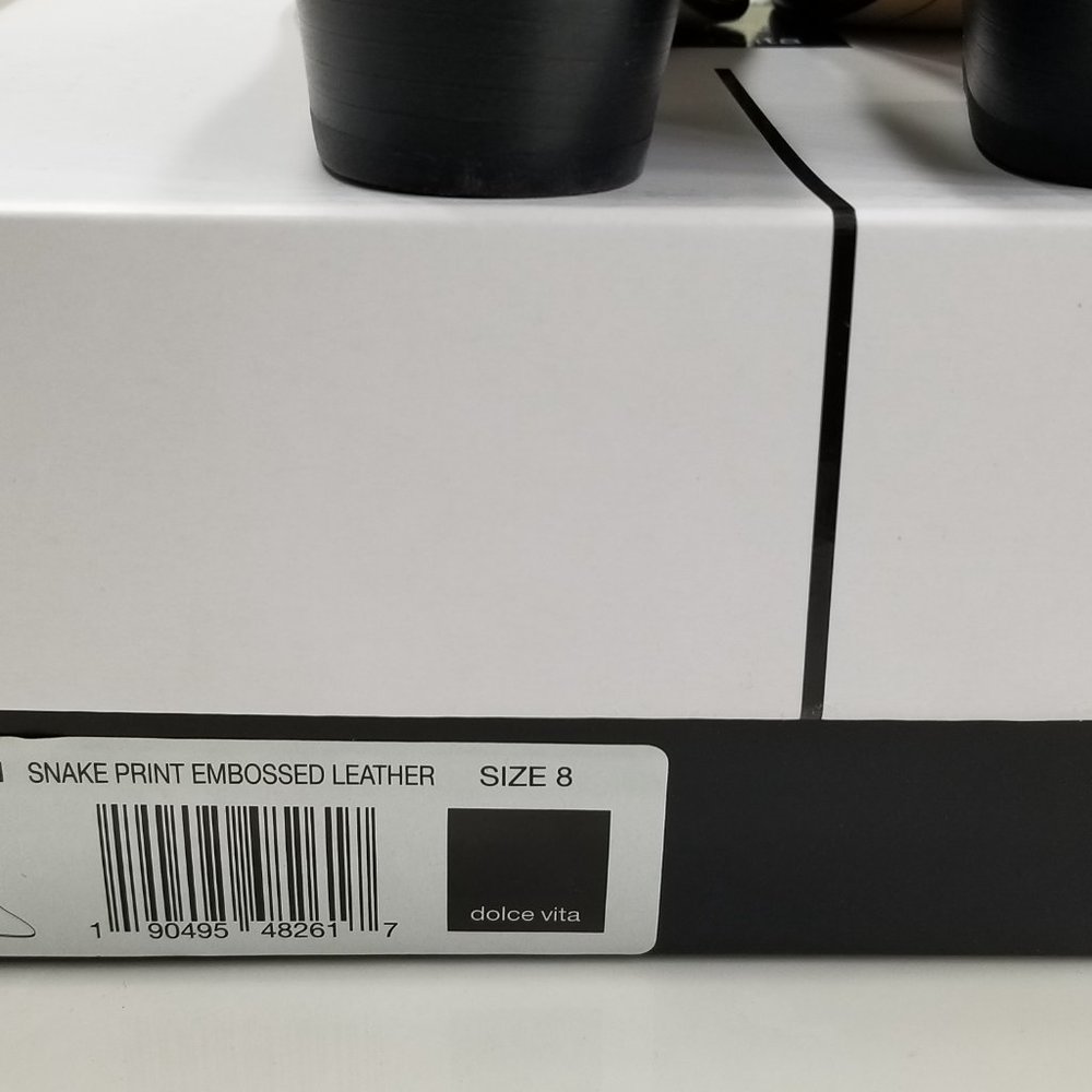 Snake Printed Booties - image 4